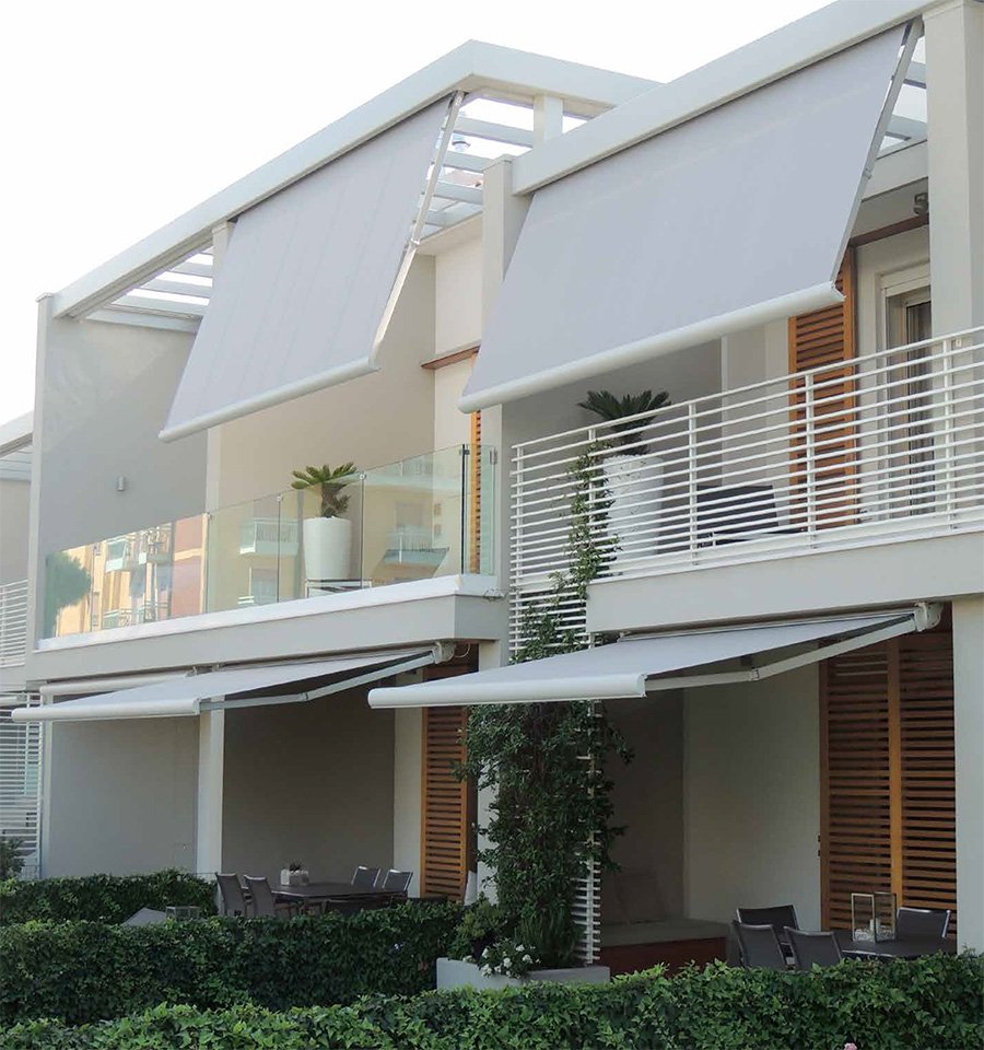 Toldo Brazos Extensibles Cofre