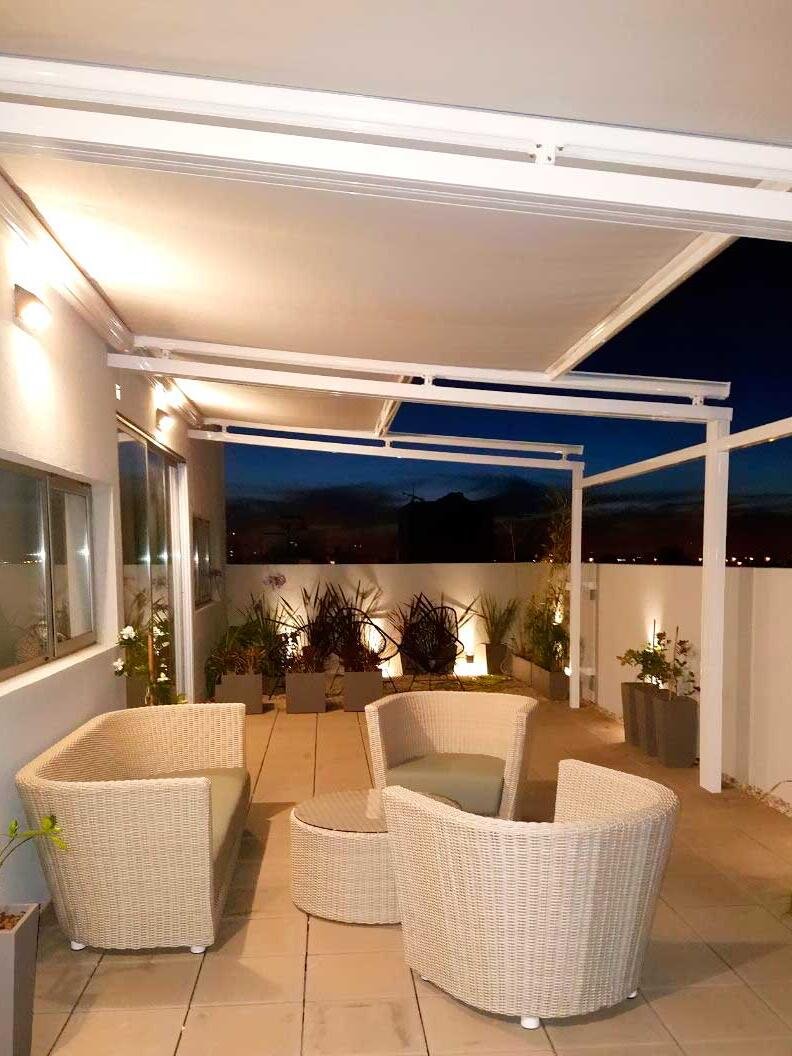Toldo Giotto c/ Pérgola y motores Somfy en La Plata